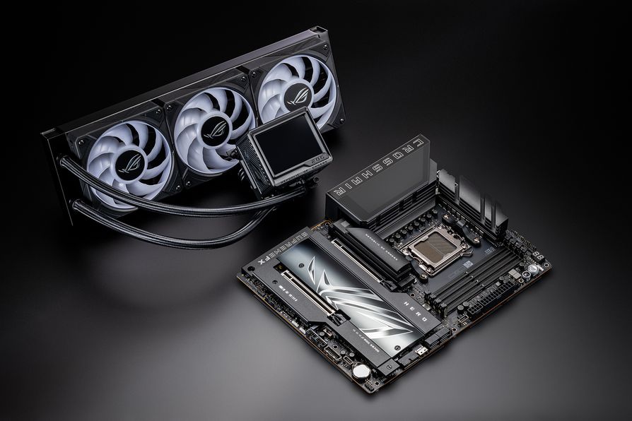 ROG Crosshair X870E Hero & AIO Cooler